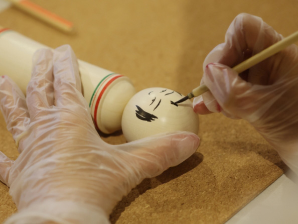 Naruko Kokeshi Painting Experience