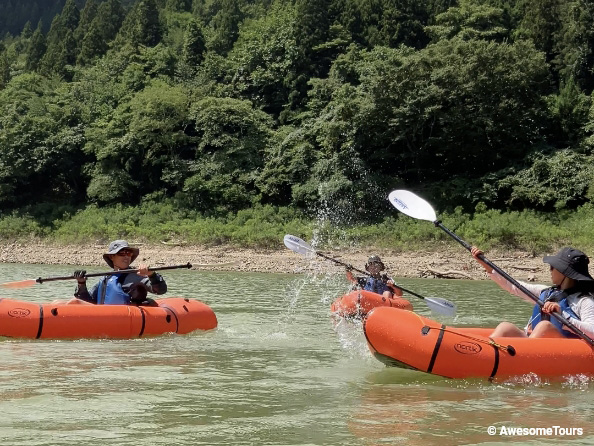 Naruko Dam Packrafting