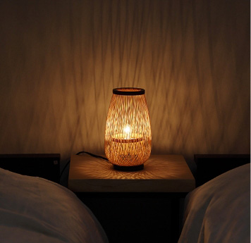 bamboo lanterns